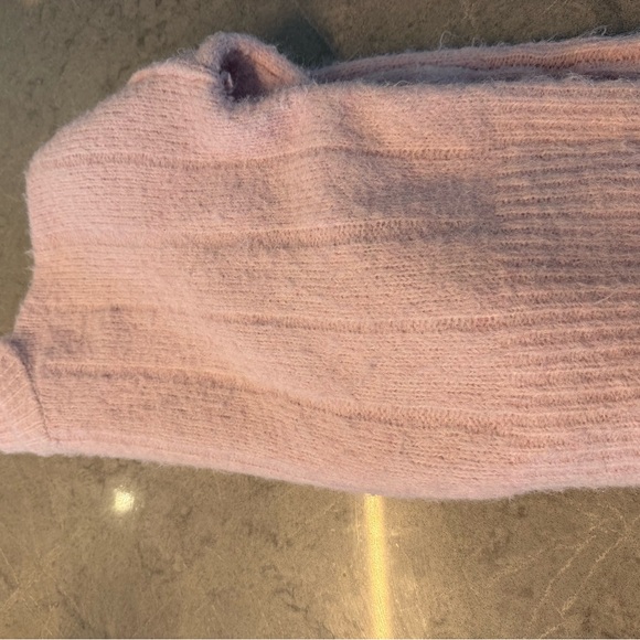 Topshop Soft Pink Crew Neck Sweater - Picture 3 of 3